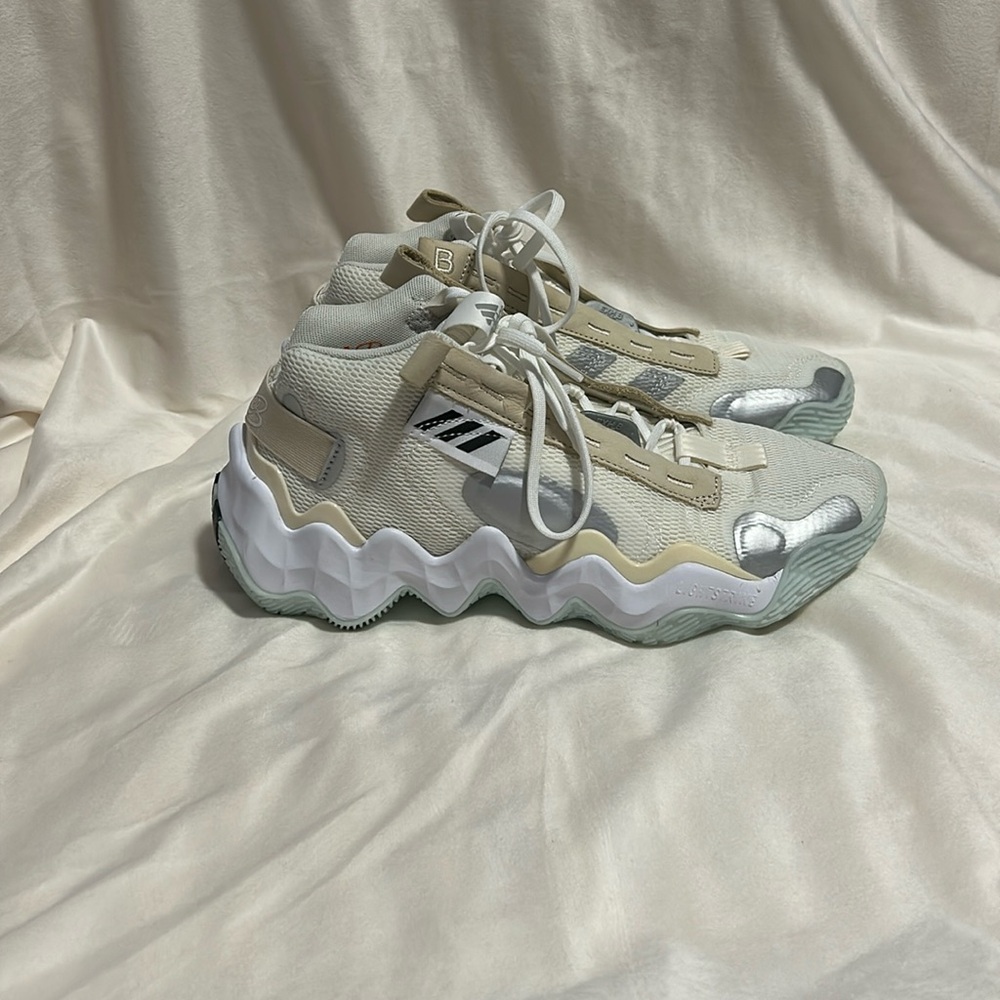 Adidas women’s basketball shoes.